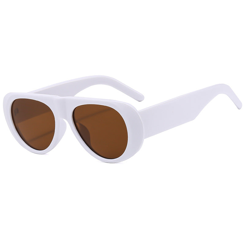 Damen außergewöhnliche Sonnenbrille im angesagten Schildpatt-Design Karnz