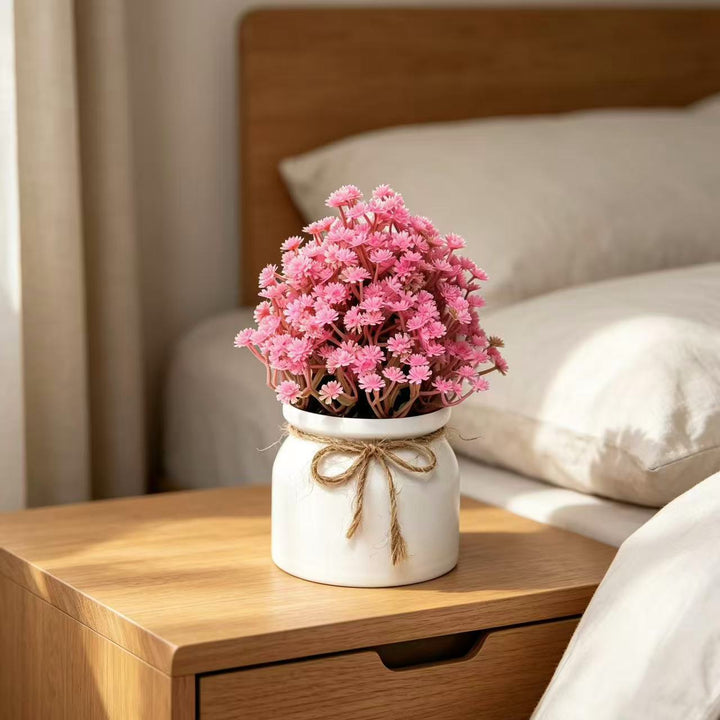 Elegante künstliche Blumenarrangements für die Wohnkultur