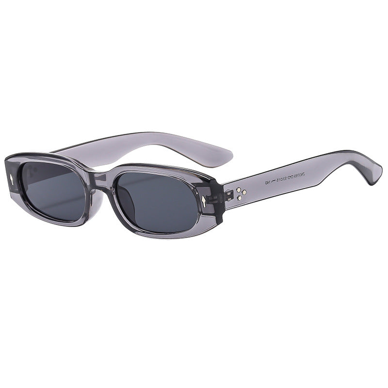 Damen Designer-Sonnenbrille mit stilvollem, quadratischem Rahmen Karnz