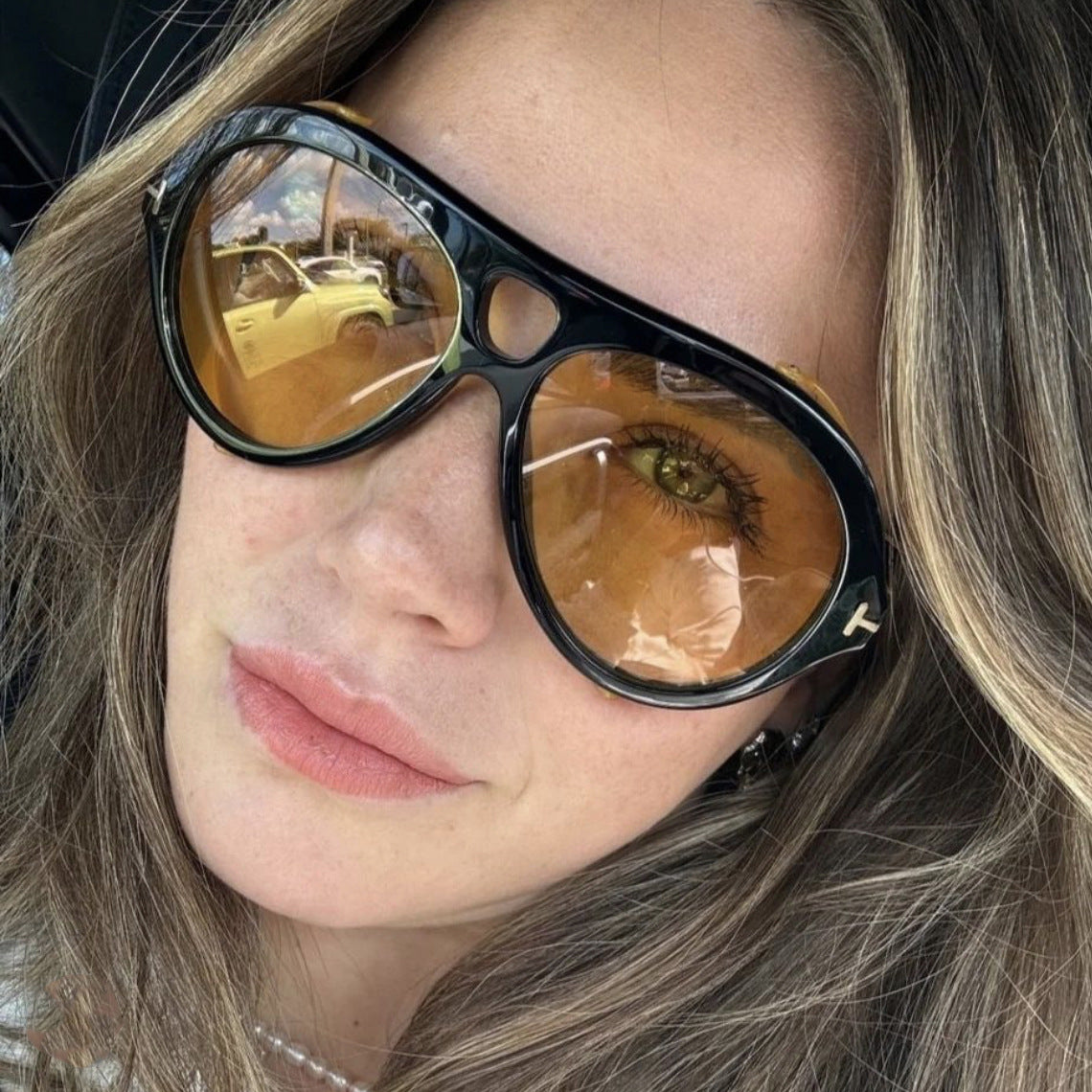 Damen moderne Sonnenbrille mit einzigartigem Design Karnz