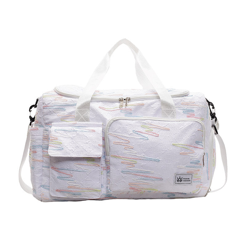 Bestickte Wochenend-Duffle Karnz