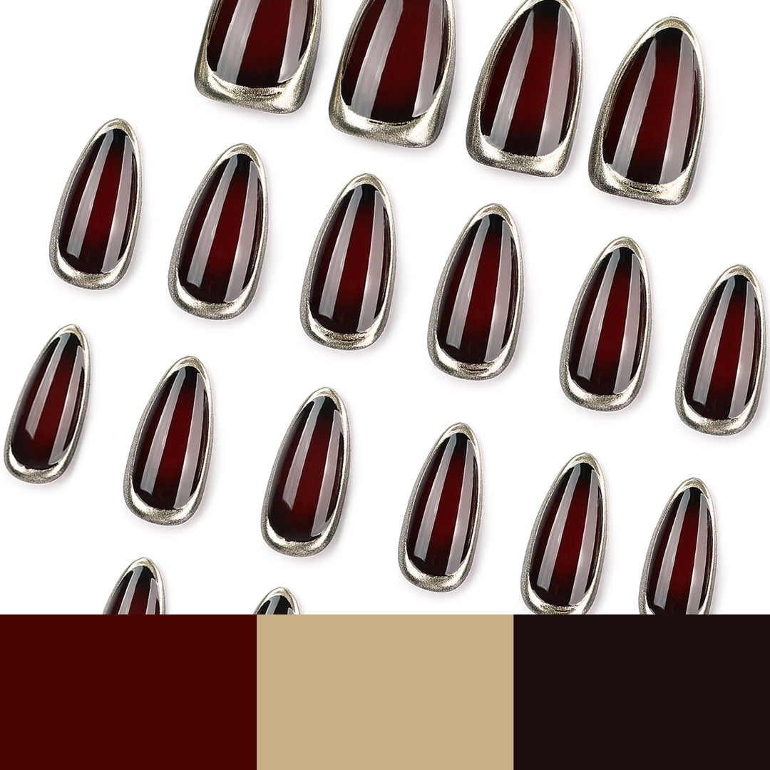 Glamouröse Nagelkunst im eleganten Design Karnz