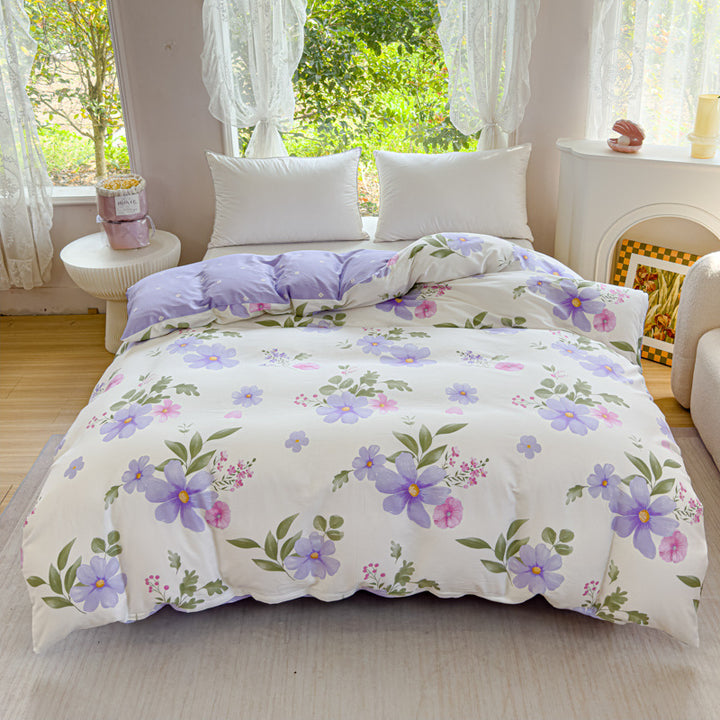 Blumenmuster Tagesdecke