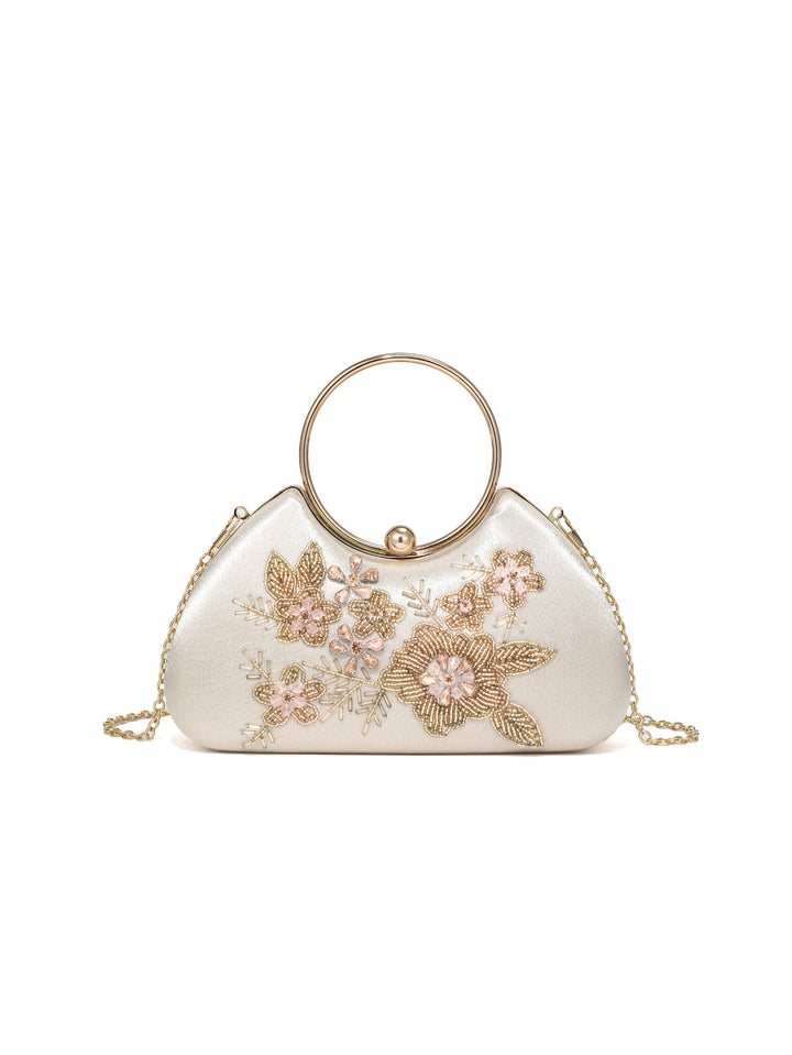 Bestickte Abend-Clutch