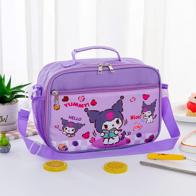 Cartoon isolierte Lunch Tasche Karnz