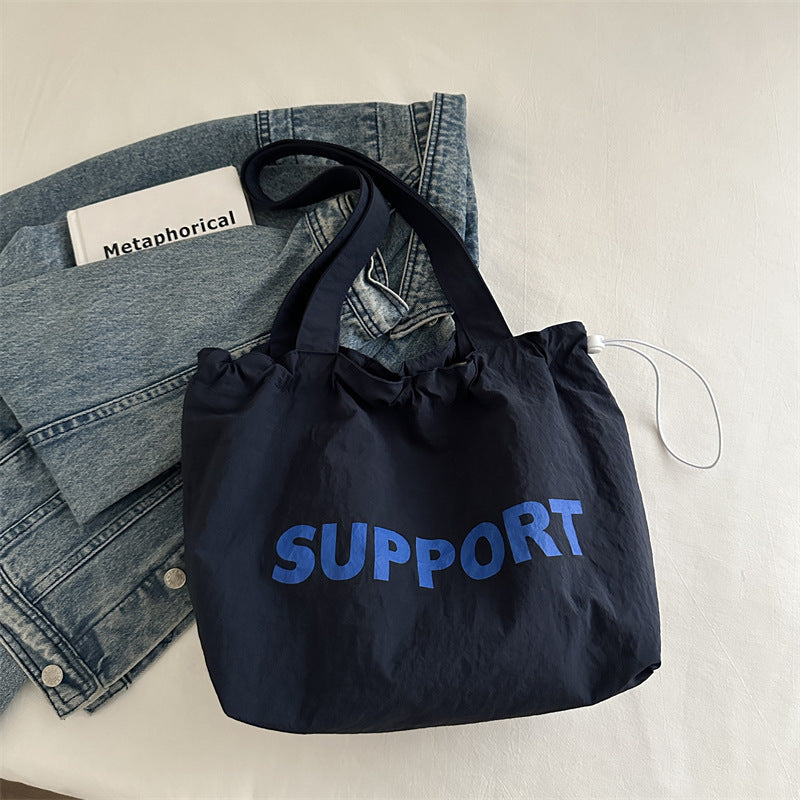 Lässige Baumwoll-Tote-Bag Karnz