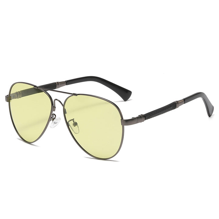 Damen Aviator-Sonnenbrille mit elegantem metallischen Rahmen und UV-Schutz Karnz