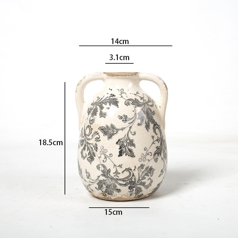 Dekorative Keramikvase Karnz