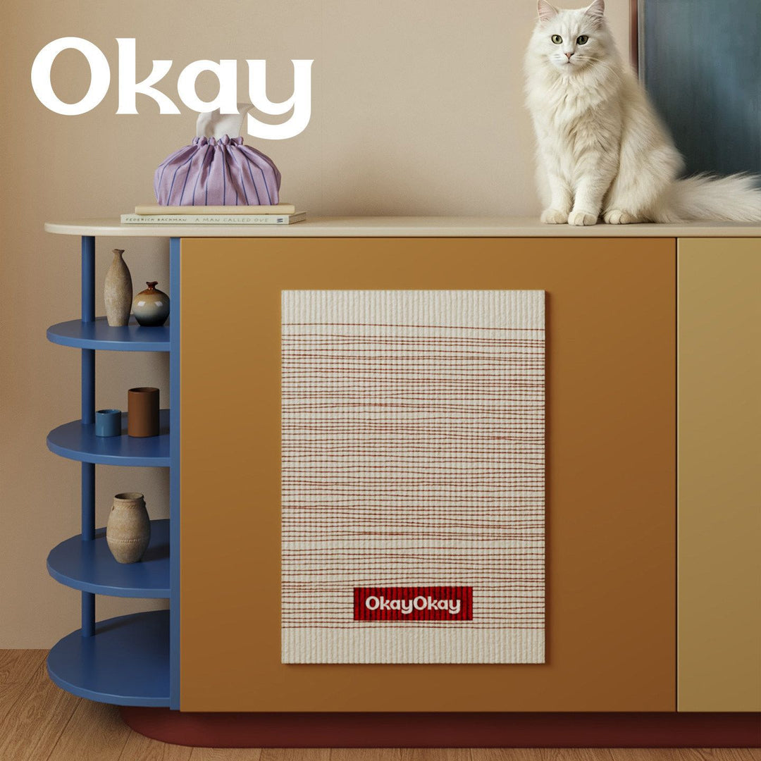 Wall-Mounted Sisal Cat Scratching Panel