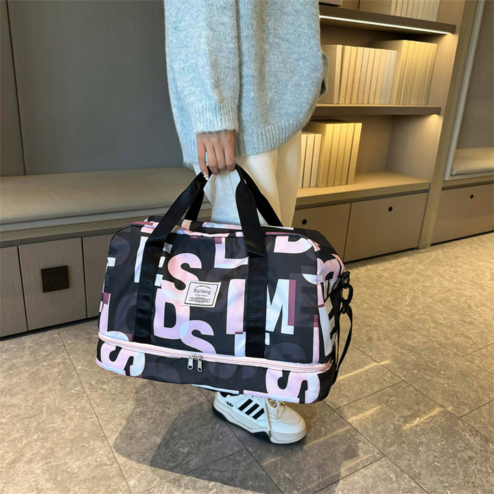 Stylische Sport-Reise-Duffel-Tasche mit mehreren Fächern Karnz