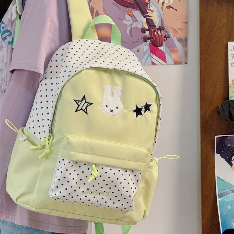 Süßer Rucksack mit Kaninchenverzierung Karnz