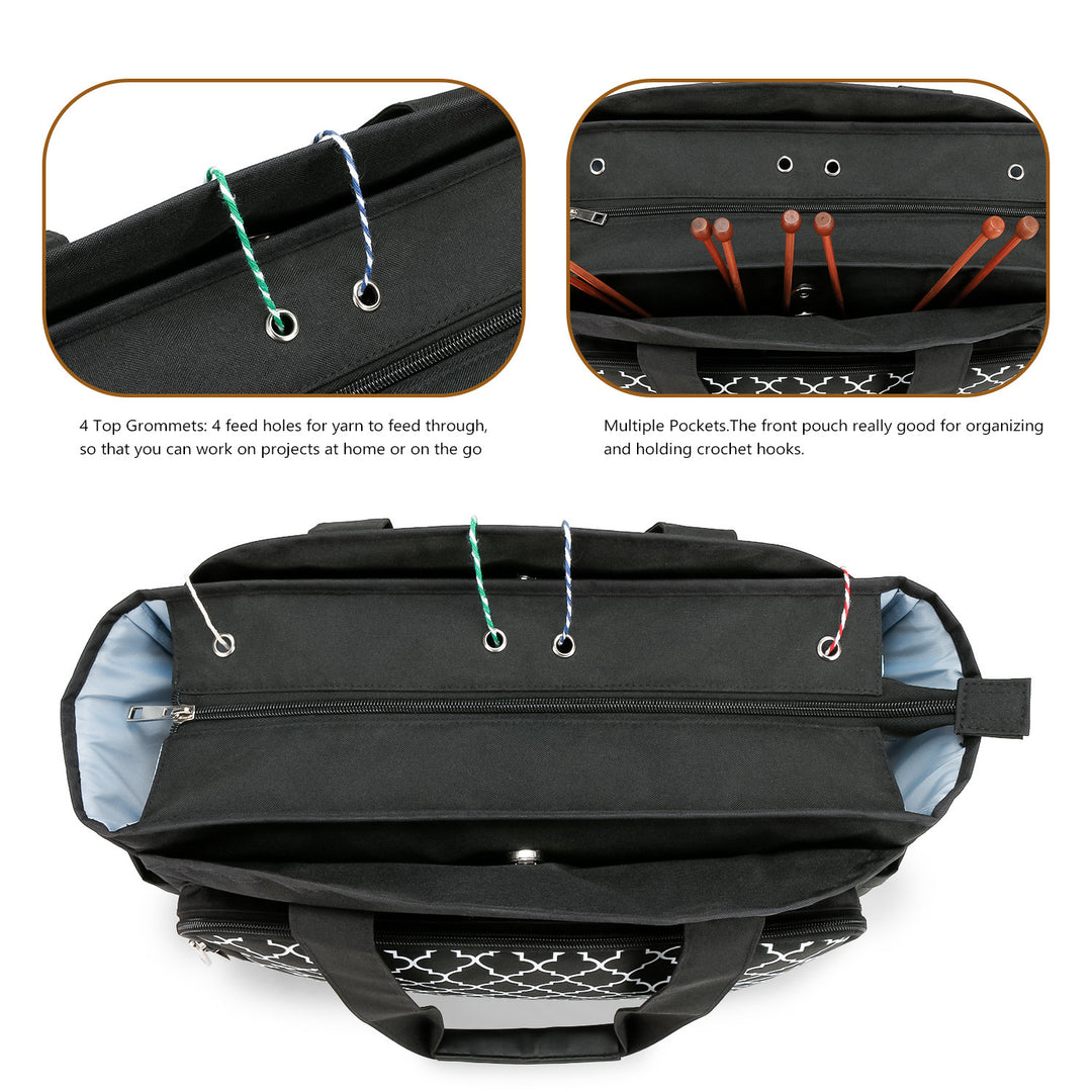 Elegante Multifunktions-Arbeits- und Reisetasche Karnz