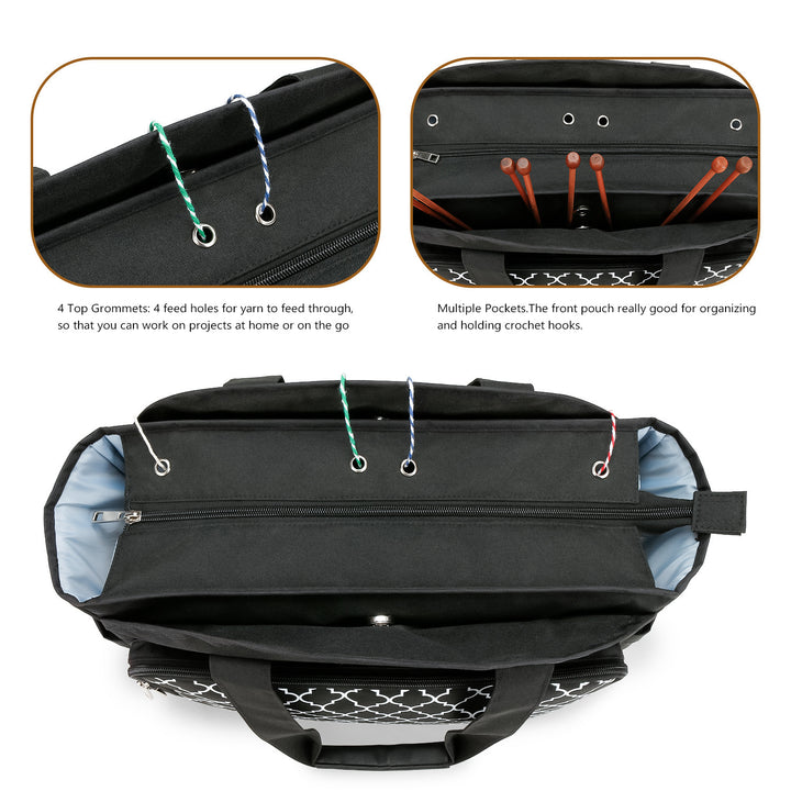 Elegante Multifunktions-Arbeits- und Reisetasche Karnz