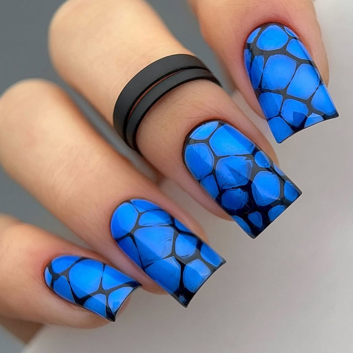 Künstlerisches Bleiglas Nagel Art Set Karnz