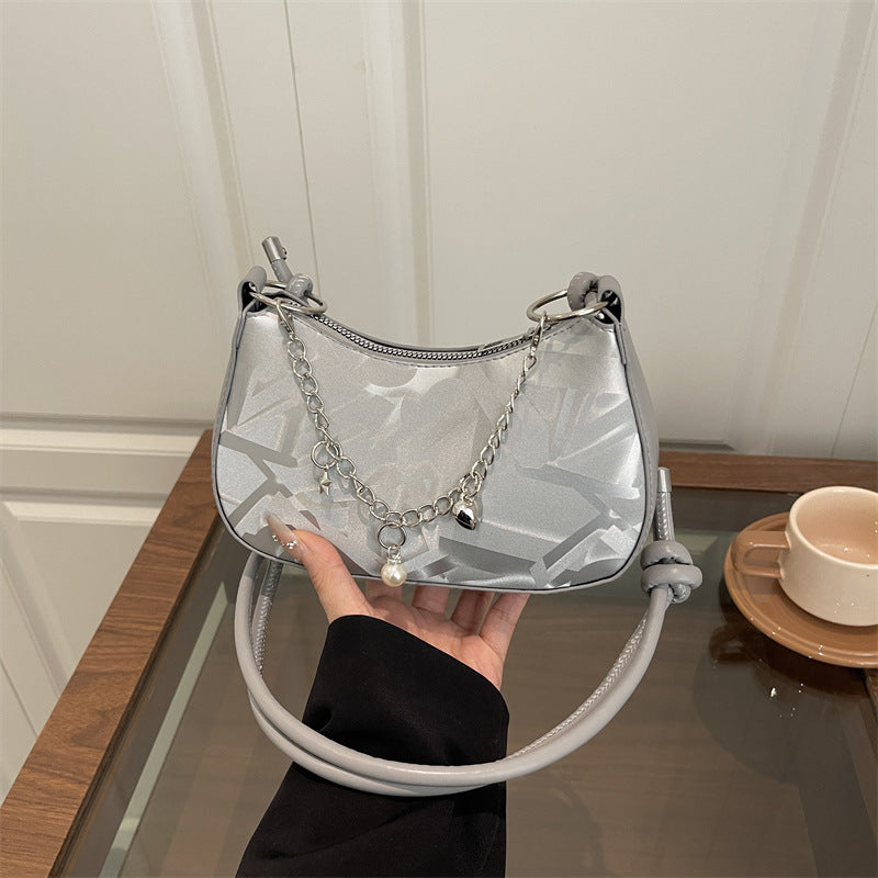 Chic Kettenakzent Handtasche