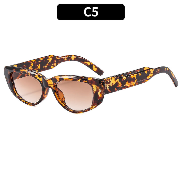 Mode Avantgarde Katzenaugen-Sonnenbrille