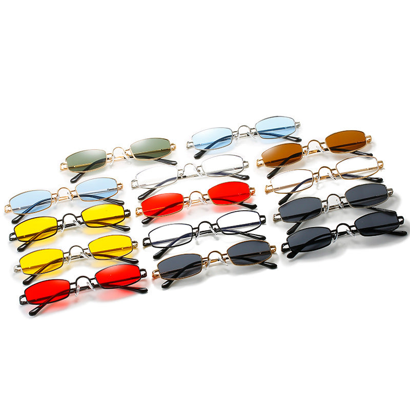 Damen modische Sonnenbrille im futuristischen Design Karnz