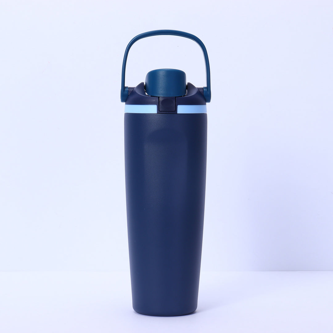 Damen isolierte Trinkflasche mit ergonomischem Tragegriff Karnz