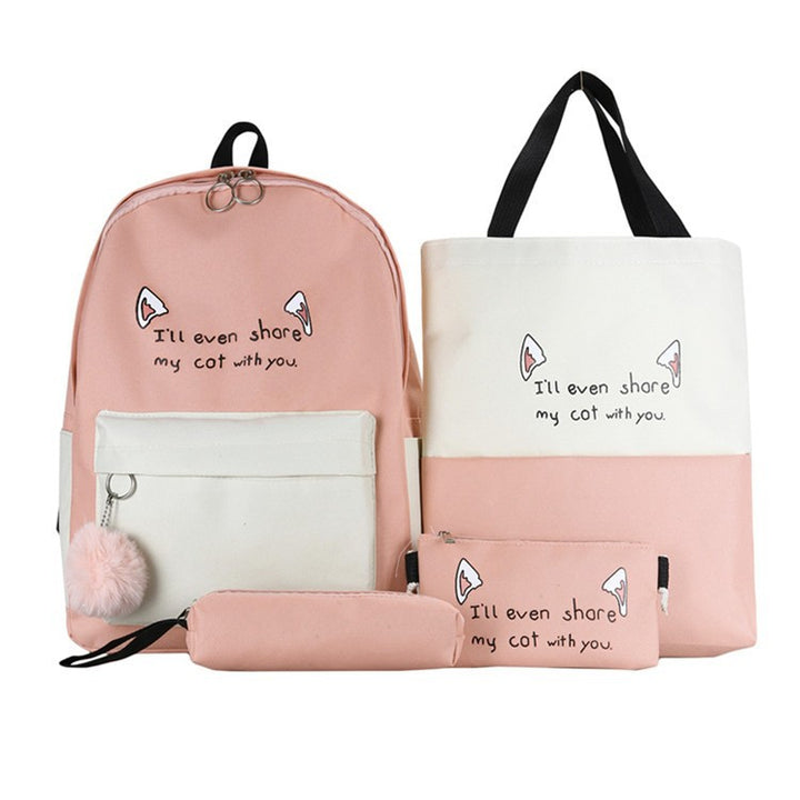 Niedlicher Tier-Themen-Rucksack Set Karnz