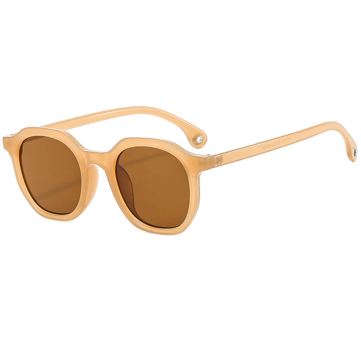 Damen modische Sonnenbrille mit trendigem Design und UV-Schutz Karnz