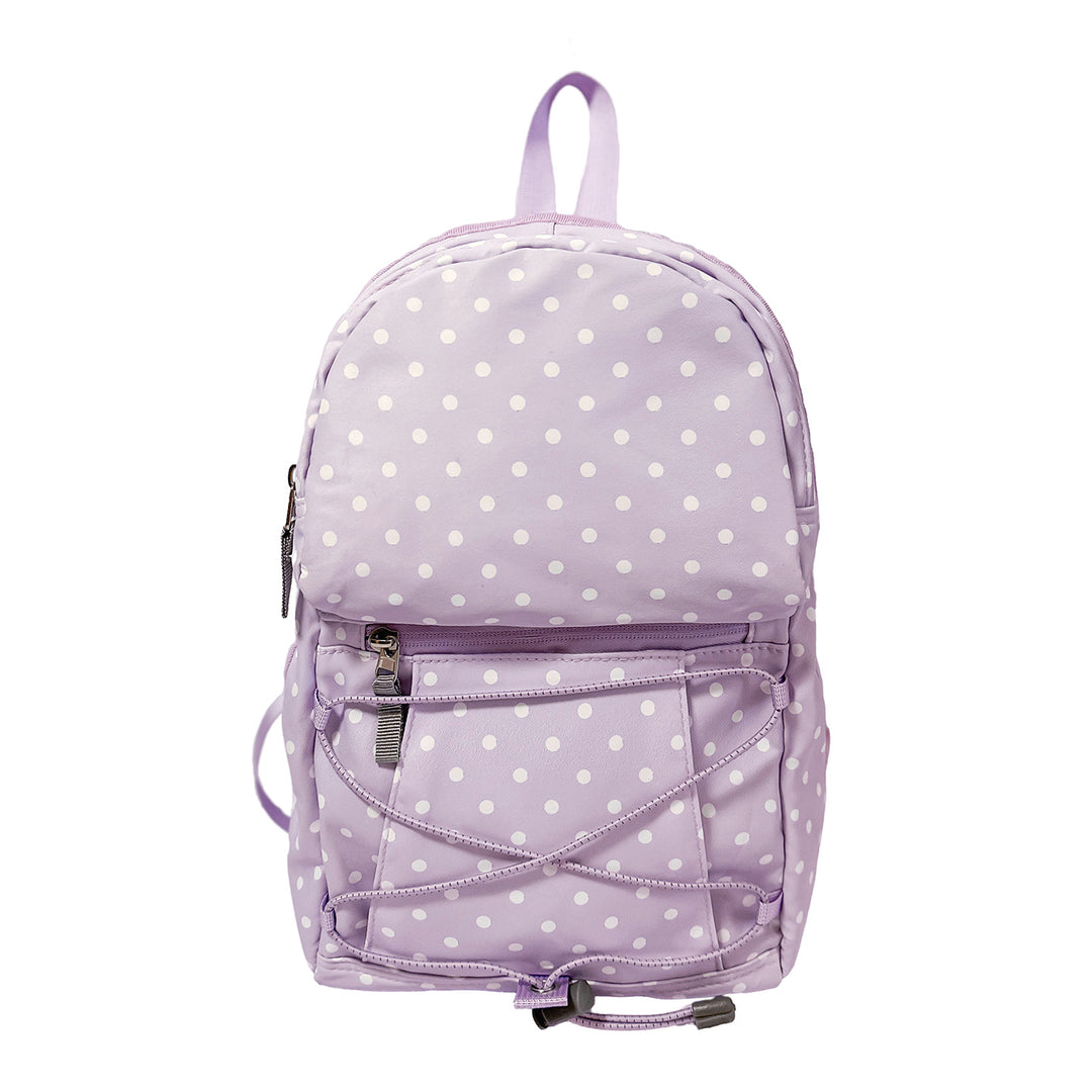Stylischer Polka-Dots-Rucksack Karnz