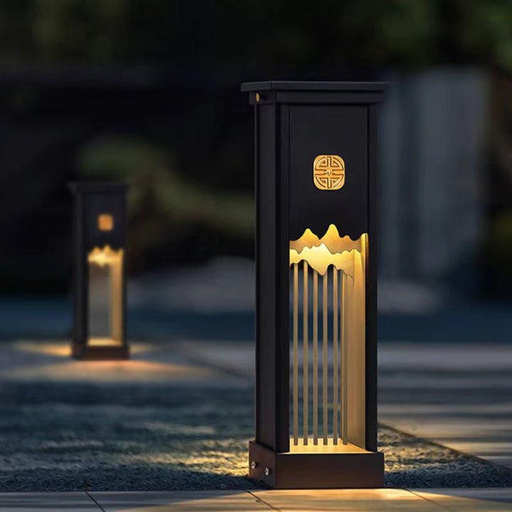 Moderne dekorative LED-Wegeleuchte