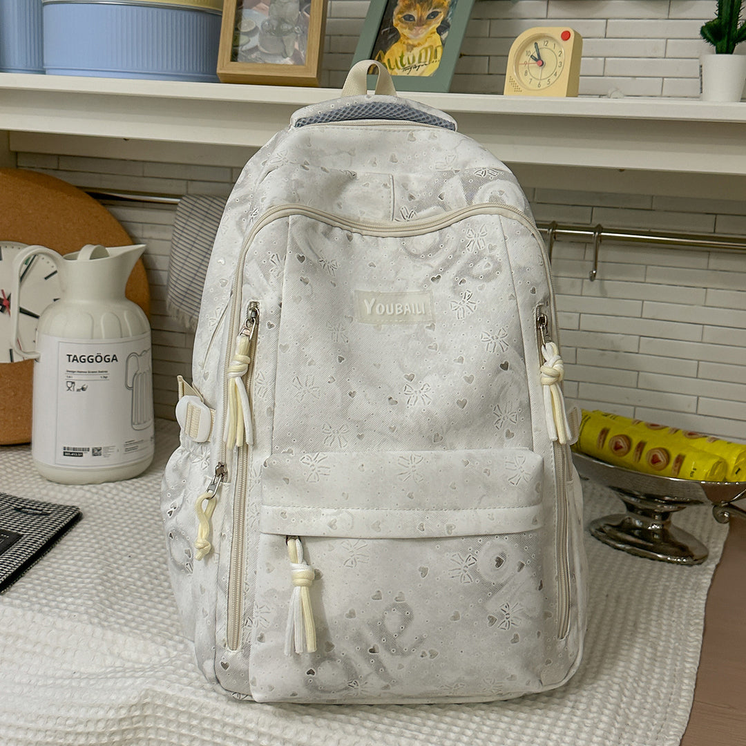 Stilvolle floral-geprägte Rucksack Karnz