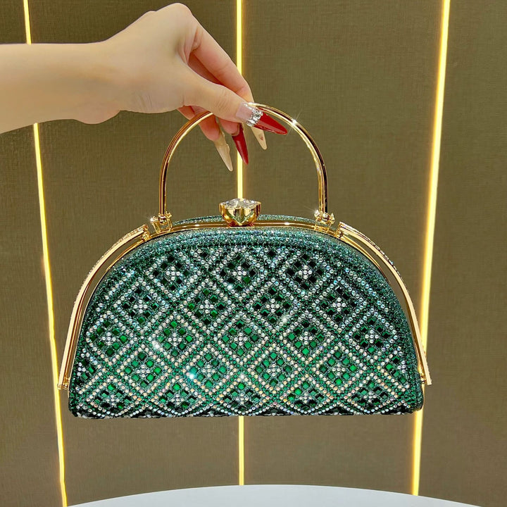 Vintage Inspirierte Bejeweled Abend-Handtasche