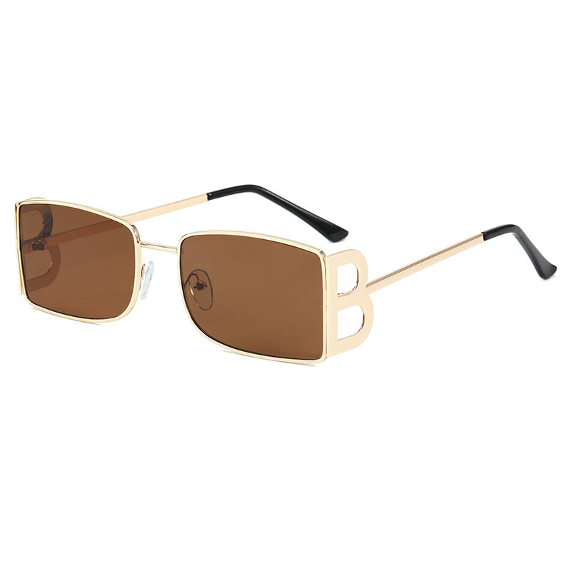 Damen Designer-Sonnenbrille mit auffälligem Rahmen Karnz