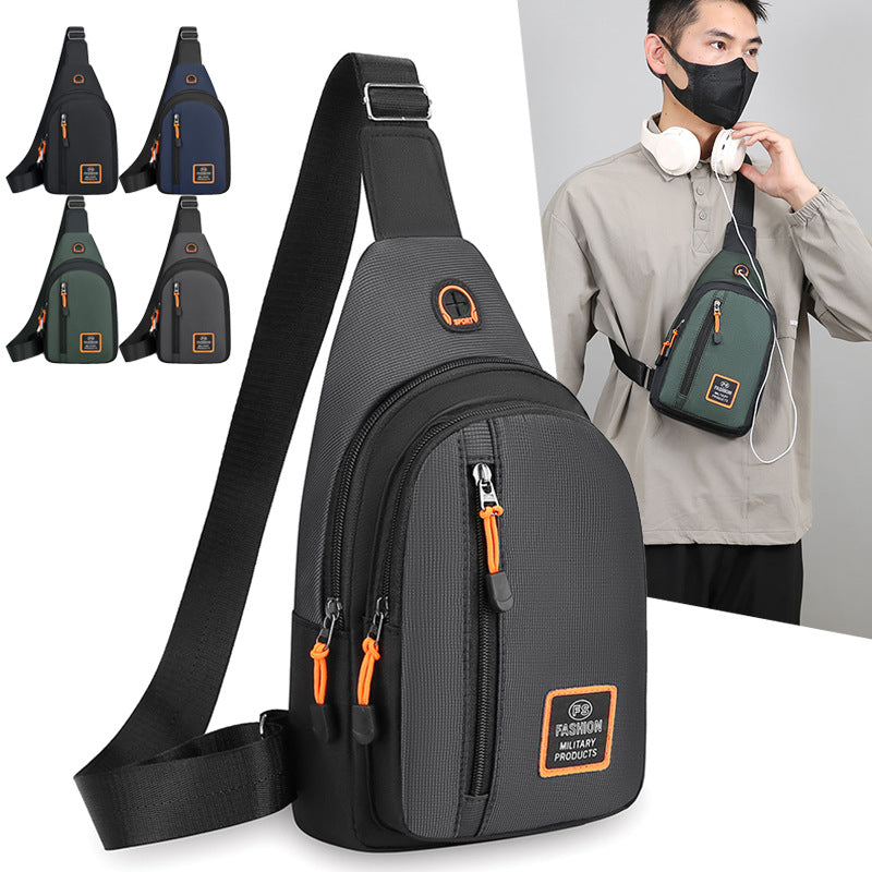 Militärisch inspirierte vielseitige Umhängetasche Karnz