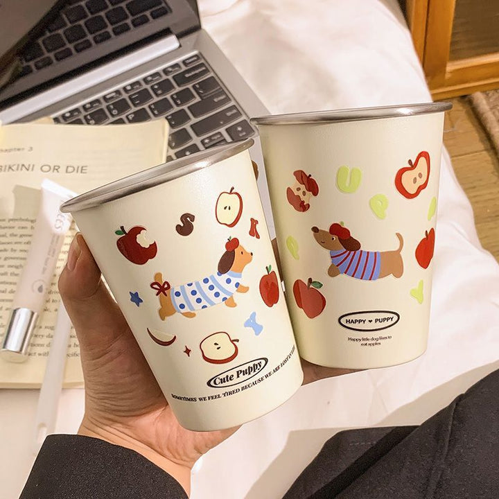 Becher mit Niedlichem Tiermotiv Karnz