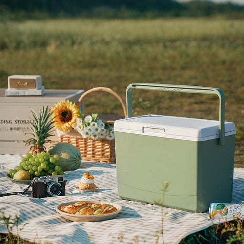 Damen Isolierte Picknick-Kühltasche mit Tragegriff Karnz