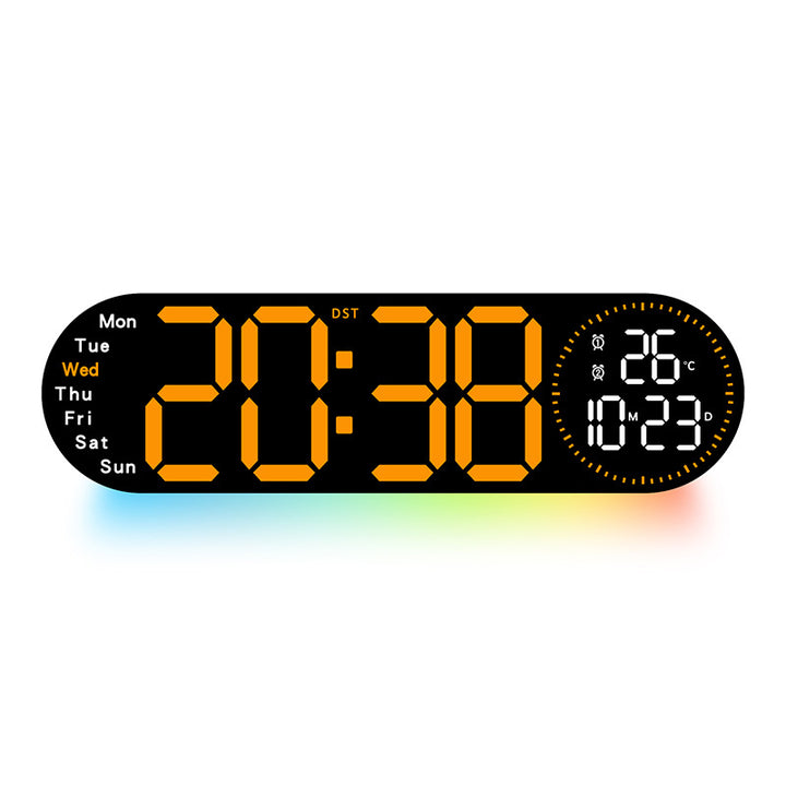 Digitaler Multifunktionswecker mit Temperatur und Wetteranzeige Karnz
