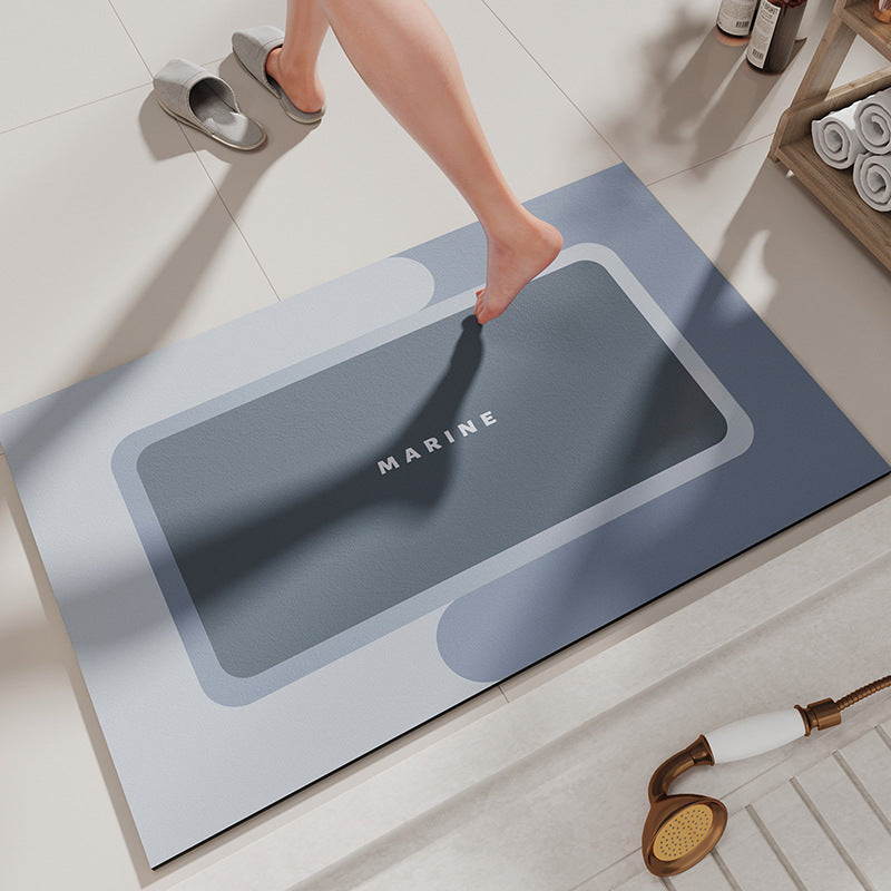 Stylische rutschfeste Badematte