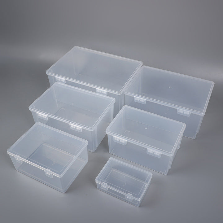 Große transparente Aufbewahrungsbox Karnz