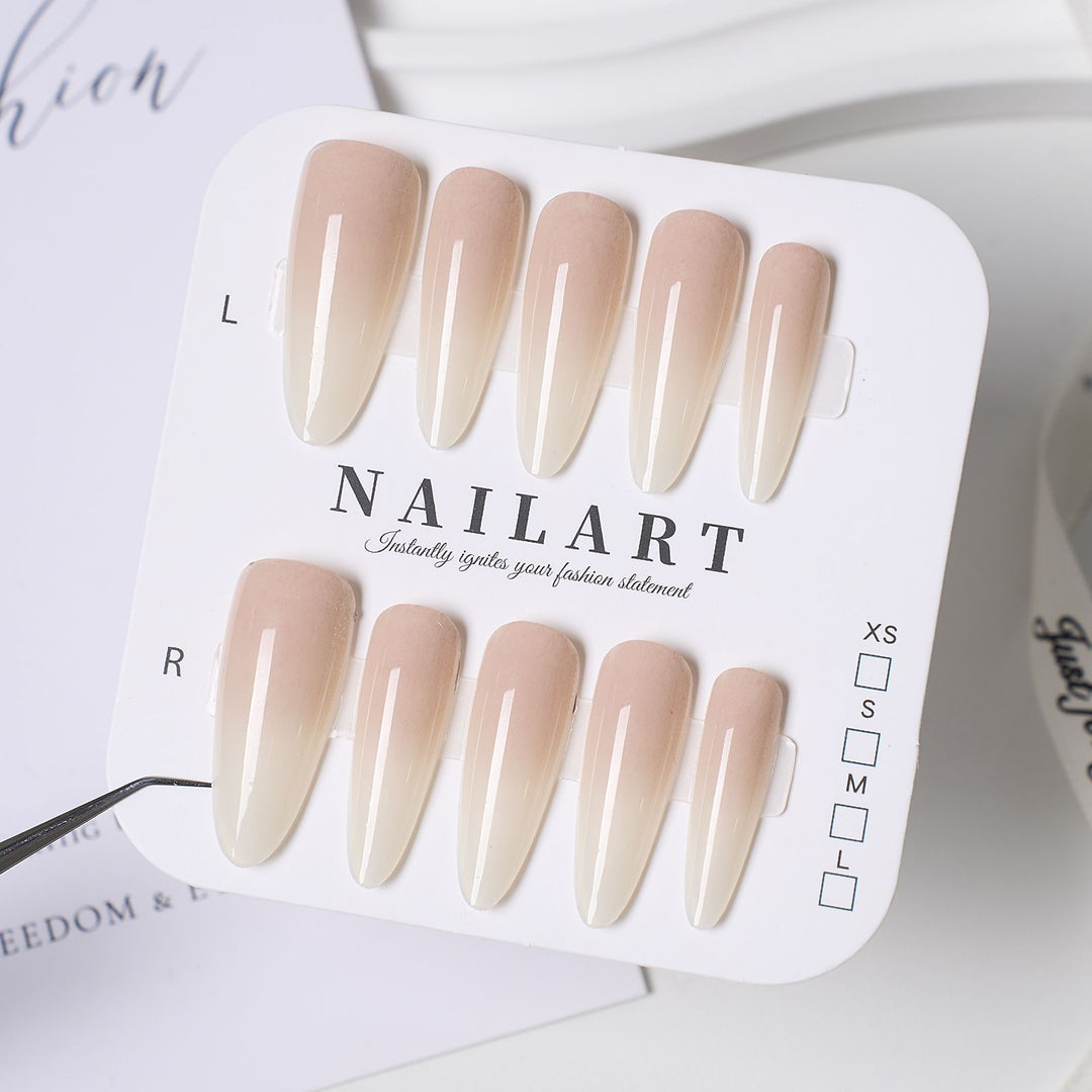 Niedliches Bären-Thema Press-On Nagelset Karnz