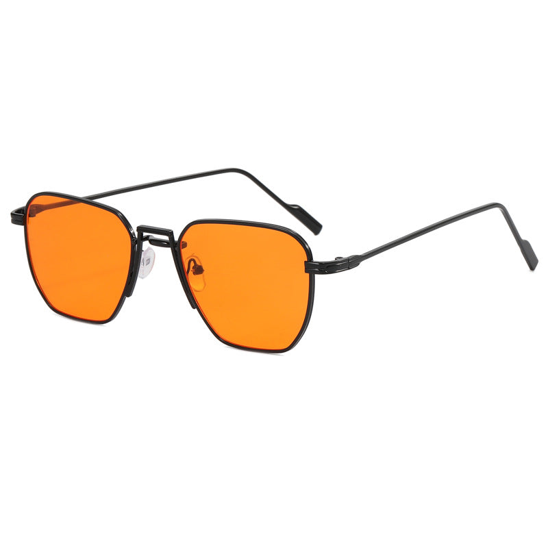 Damen modische viereckige Brille mit minimalistischer Rahmenstruktur Karnz