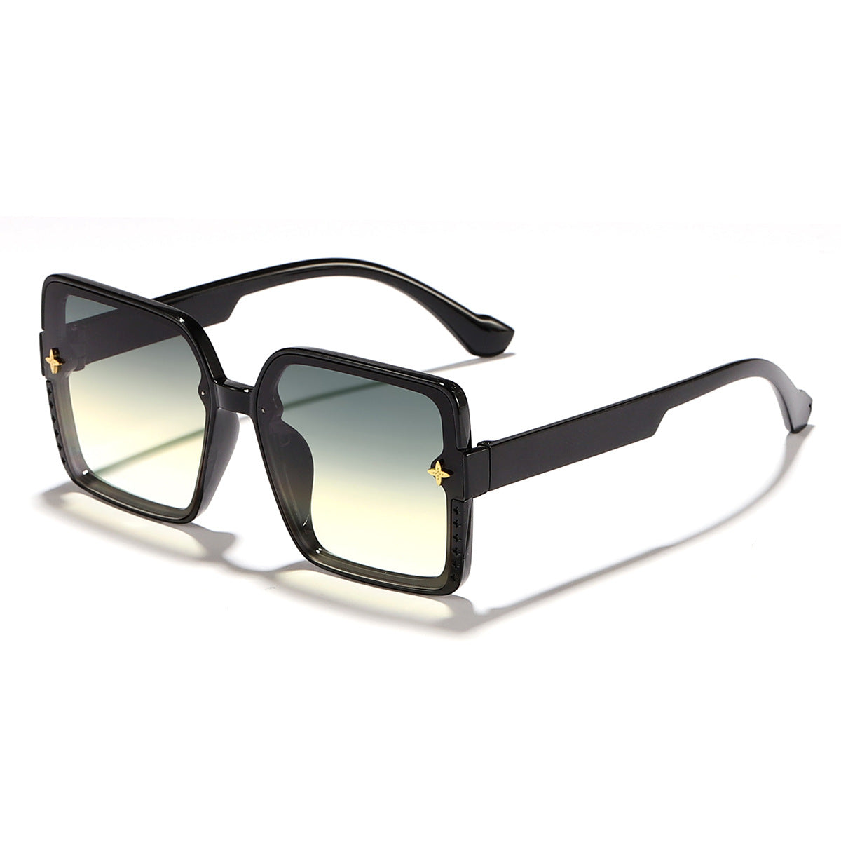 Damen quadratische Sonnenbrille mit hochwertigem Rahmendesign und UV-Schutz Karnz