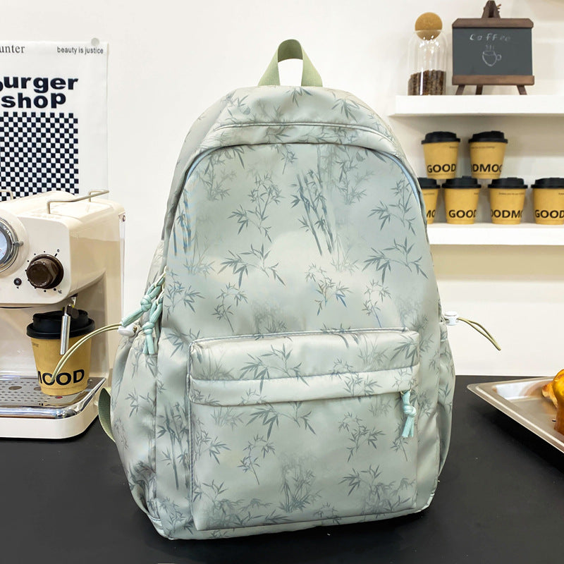 Stylischer Blumenmuster-Rucksack Karnz