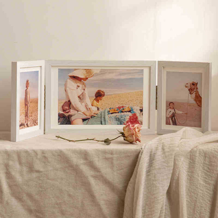 Mehrpanel-Familien-Fotogalerie-Rahmen