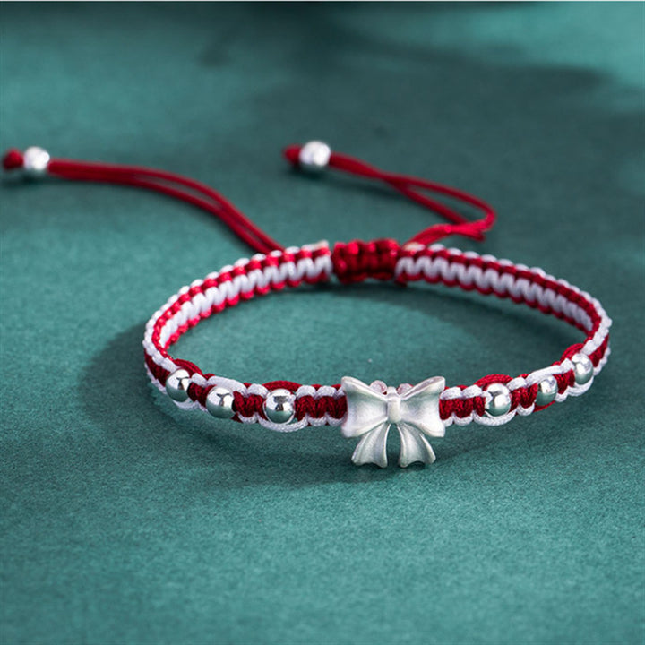 Verstellbares Bogen Charm Armband Karnz