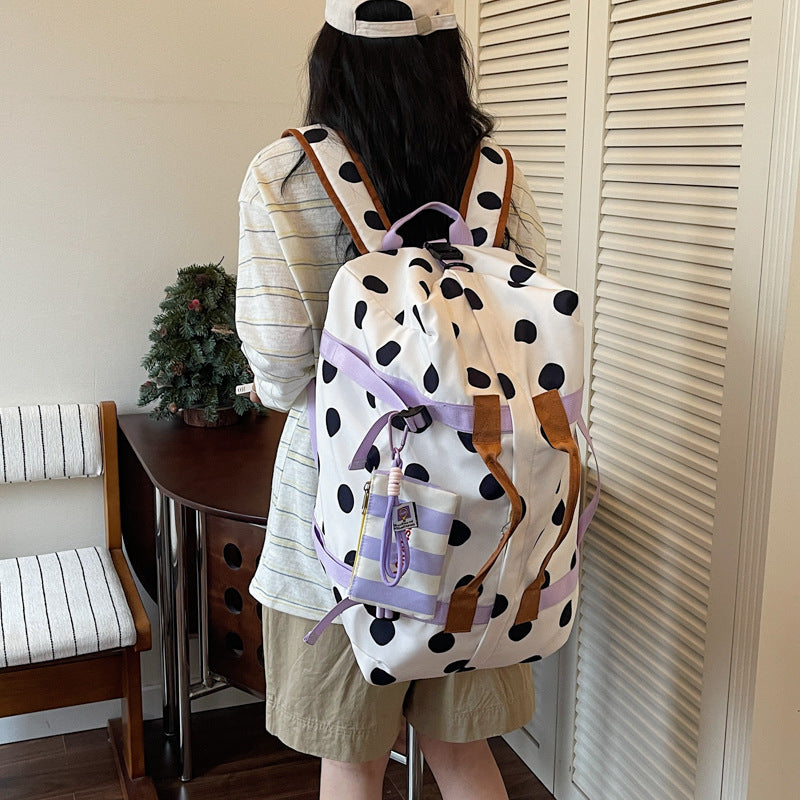 Stylische gepunktete Wochenendreise-Duffle Bag Karnz