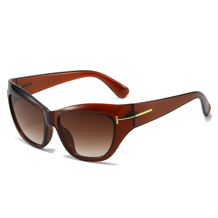 Chic Übergroße Quadratische Sonnenbrille Karnz
