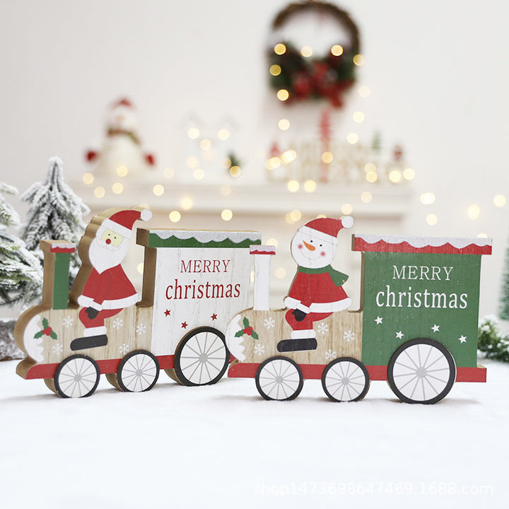 Dekorativer Weihnachtsmann-Zug Anhänger