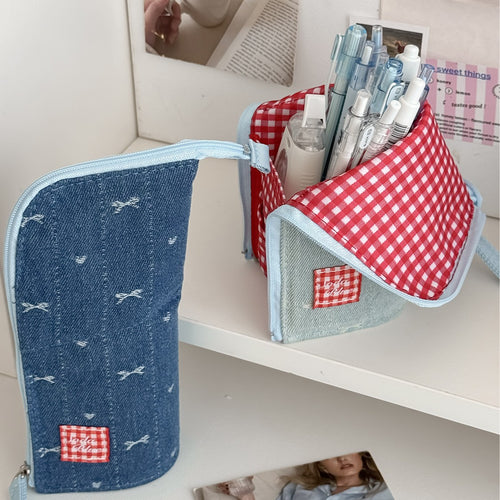 Denim Bleistiftetui