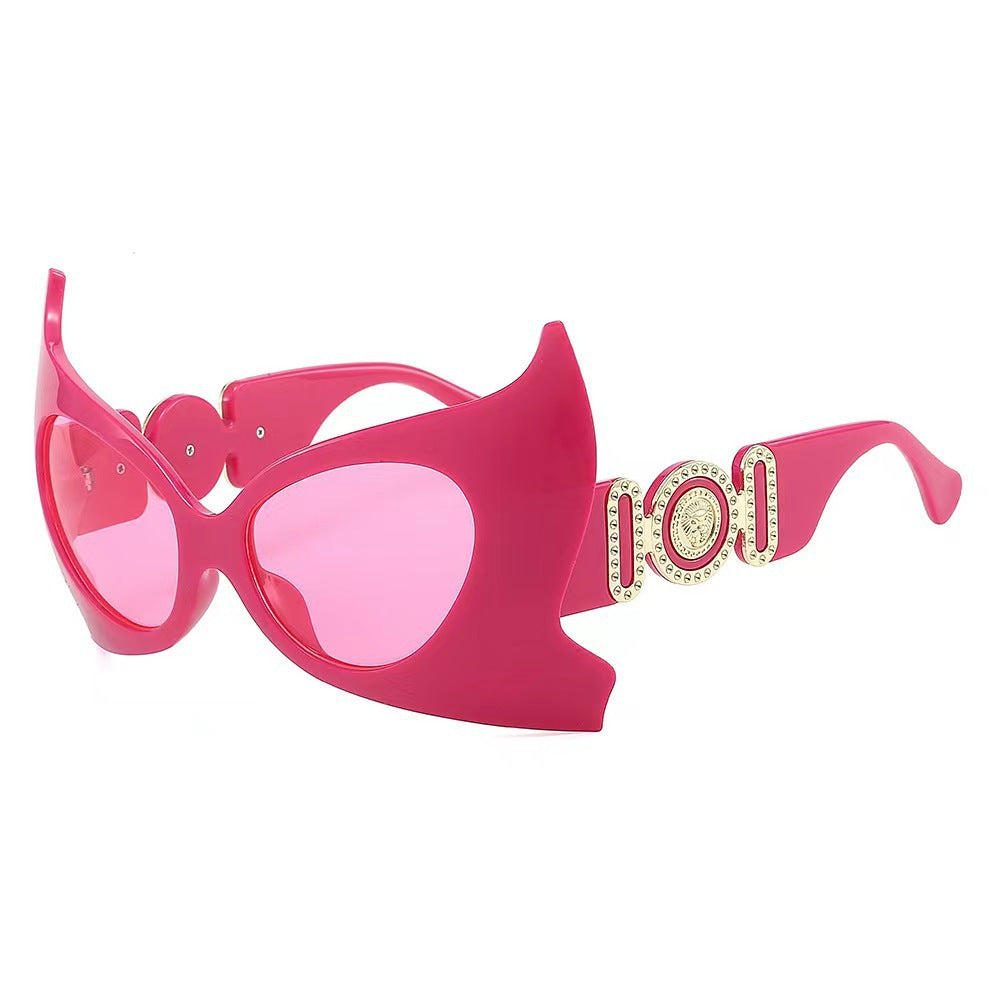 Damen Extravaganter Sonnenbrillenrahmen mit auffälligen Details Karnz