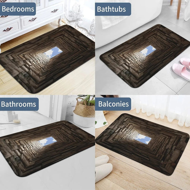 Dekorative 3D-Effekt Fußmatte