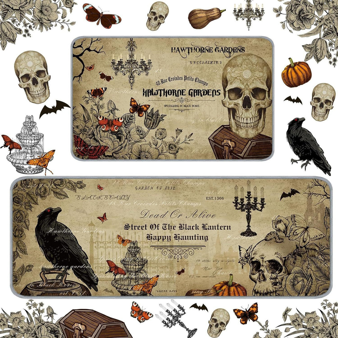 Halloween Themen Küchenmatten Set