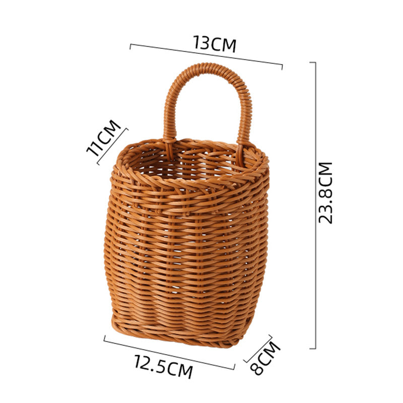 Handgefertigter Weiden-Utility-Korb Karnz
