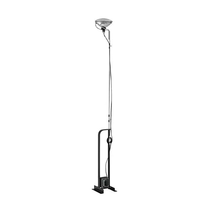 Industrielle Stehlampe mit verstellbarer Höhe
